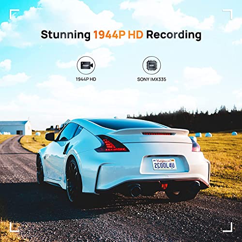 70mai A500S-1 2.7K 1944P HD Built-in WiFi GPS Smart Dash Cam