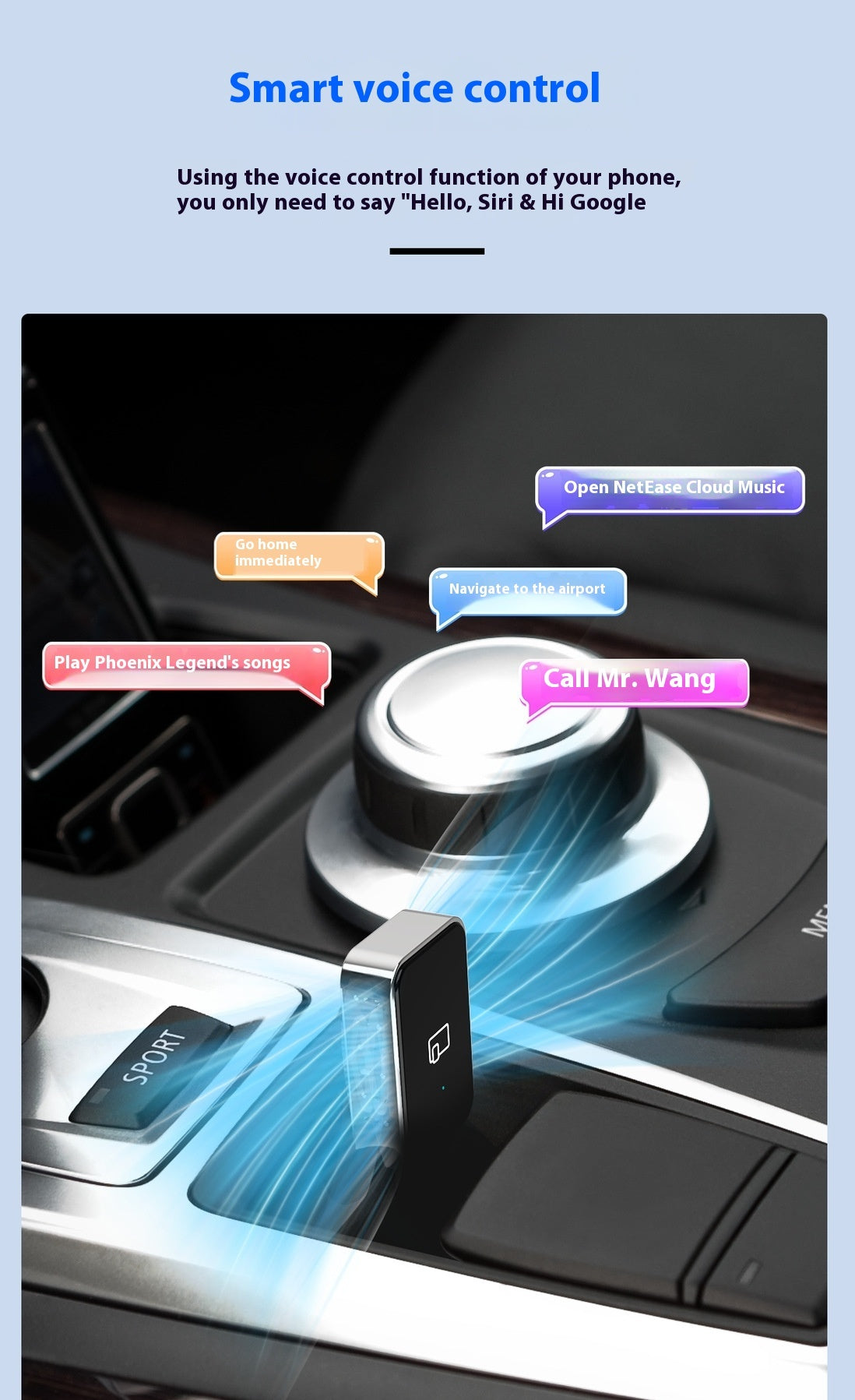 Wireless Carplay Adaptor Android Auto Vehicle Interconnection Wired To Wireless Carplay Smart Box