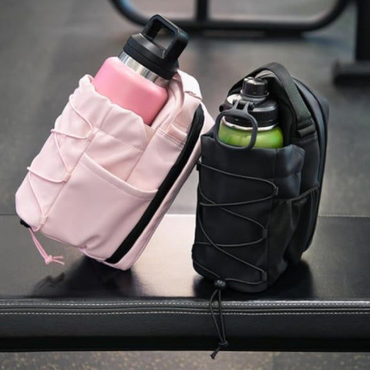 Fitness Magnetic Kettle Bag Crossbody Bag Magnetic Gym Bag For Men And Women Sling Bottle With Magnetic Attachment  Water Bottle Holder